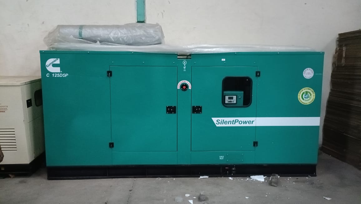 Cummins C125D5P 6BTAA5.9-G13 125 kVA Power Generator